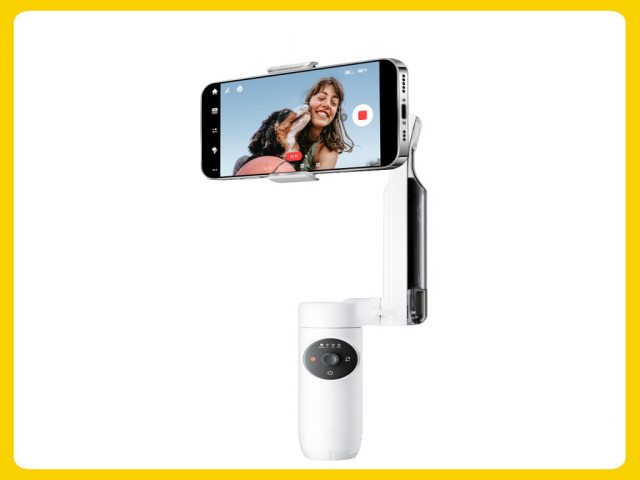 Insta360 Flow 磁吸手機三軸穩定器-白